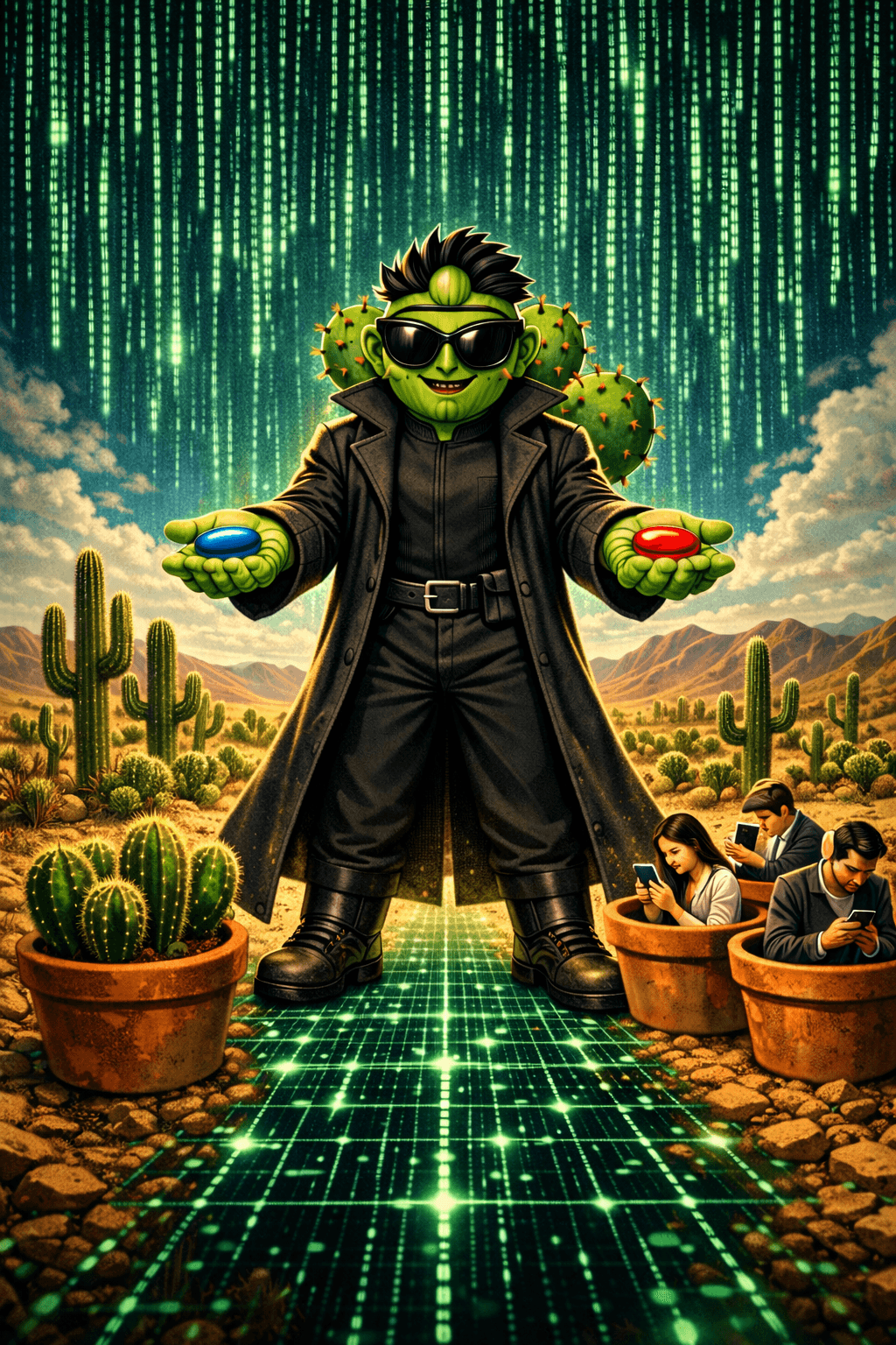 "Super Nopal" a un scoop : Les plantes d'intérieur n'existent pas.