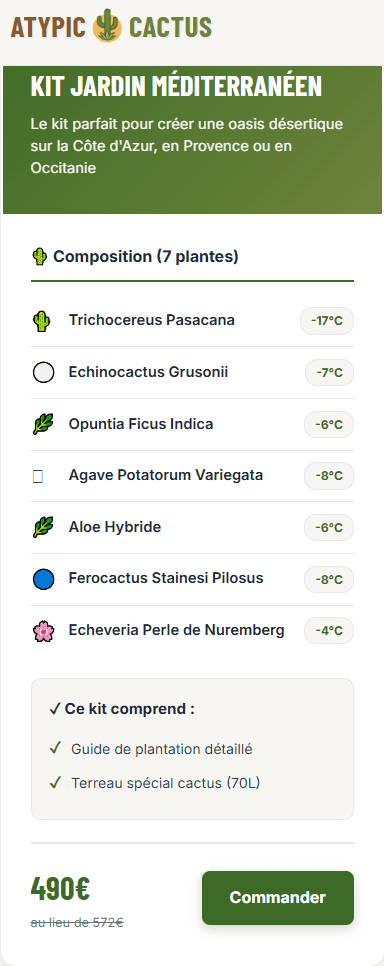 Kit Jardin Méditerranéen - Kits